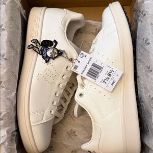 Malbon Adidas Stan Smith Golf Shoes - Men 7.5 Women 8.5 NWT color Cream